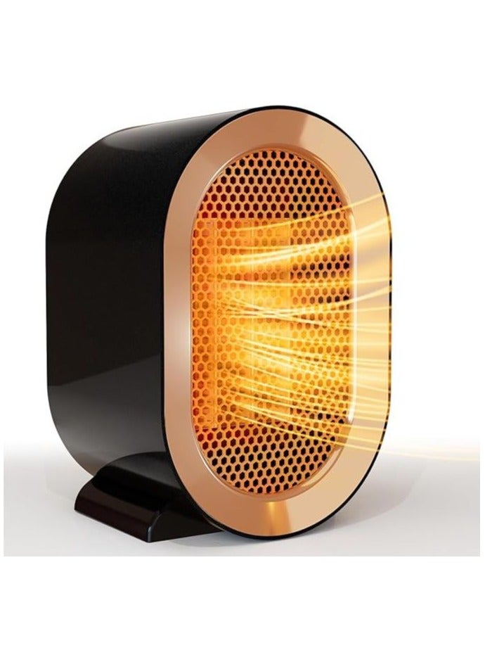 أوريون ماكس مدفأة كهربائية محمولة بمروحة كهربائية بقوة 1200 واط مع إعدادين للحرارة، وتسخين سريع PTC، وحماية من الانقلاب والسخونة الزائدة، ومدفأة مكتب هادئة للمنزل والمكتب وغرفة النوم - Image 1