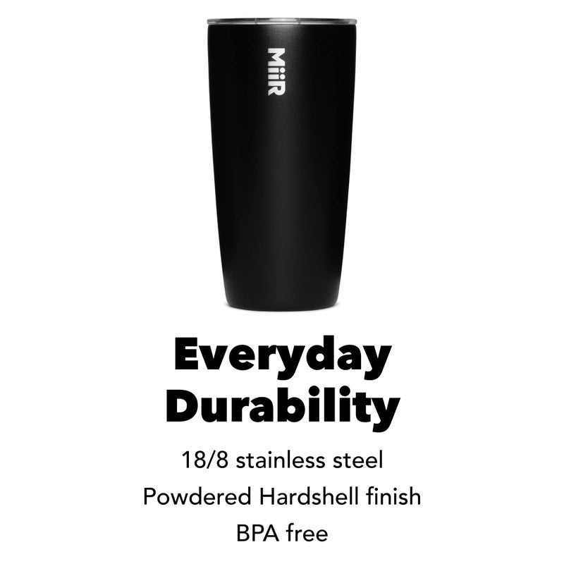 MiiR Tumbler, 16oz Insulated Stainless Steel with Press Fit Slide Lid â€“ Splash Proof Design, Holds Hot & Cold Beverages, Stylish & Functional Cup Holder Compatible - Image 3