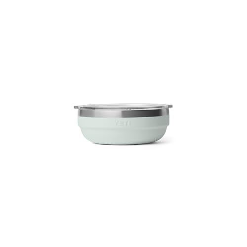YETI Rambler Low Bowls Vacuum Insulated Stackable and Nestable Stainless Steel Bowl with Lid 07 Quart Ridgeline - Image 1