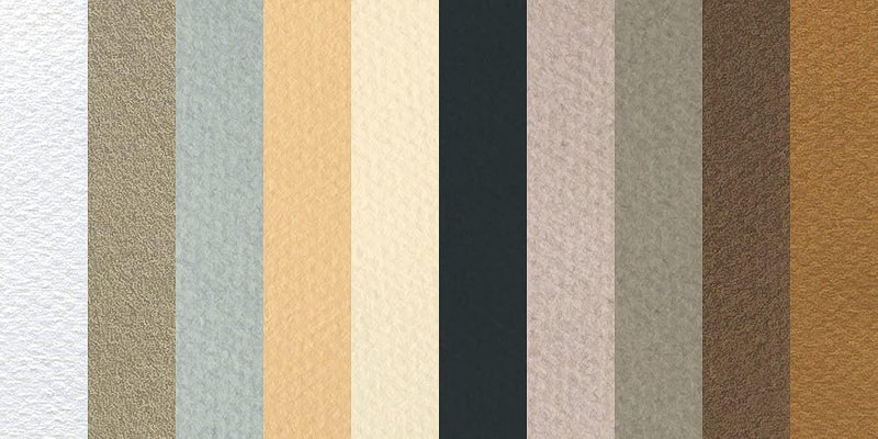 Canson MiTeintes Drawing Sheets 19 x 25 Inches Assorted Muted Colors 10 Sheets
