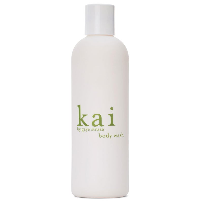 kai Body Wash, 8 Fl Oz., foaming body wash with vitamin e, extracts of cucumber + comfrey, scented with the delicously, fresh + clean signature fragrance. vegan, cruelty free, made in the usa - Image 1