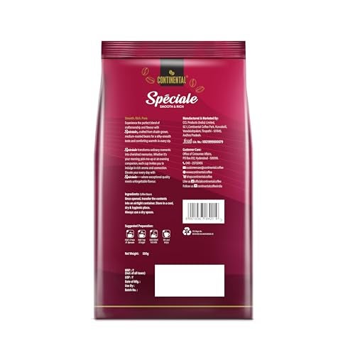 Continental Coffee Continental Speciale Instant Coffee | Premium Arabica Blend | 100% Pure Instant Coffee | Smooth & Rich Coffee | Medium Roast | No Added Flavors | 500gm Pouch - Image 2
