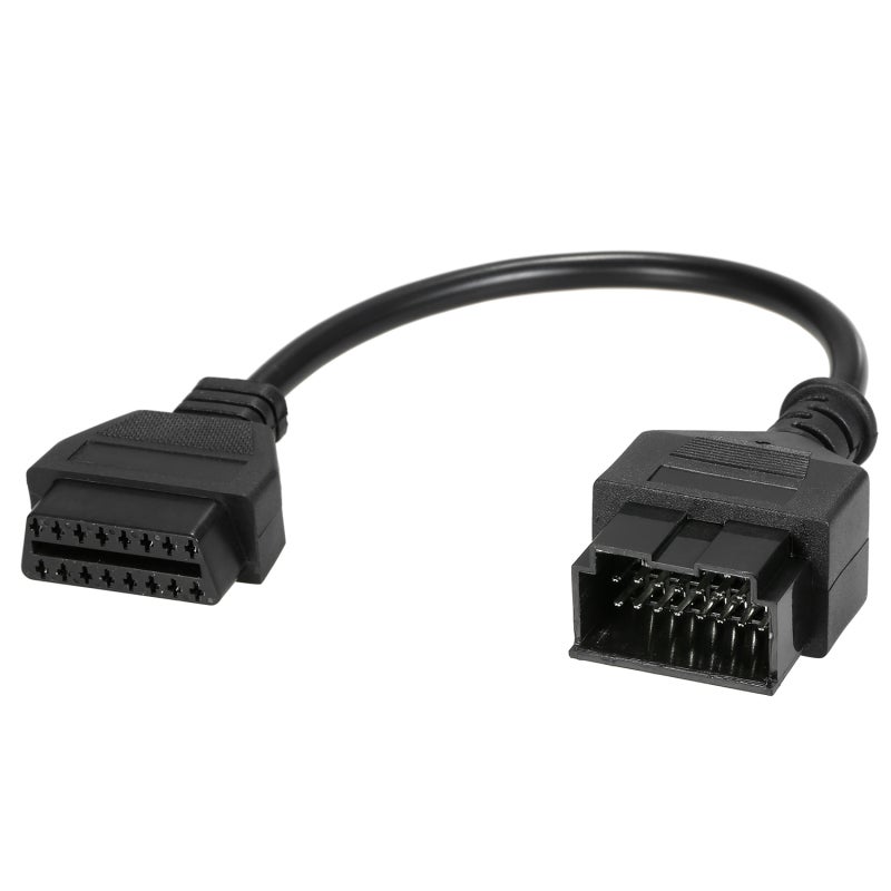 OBD-II 20pin to 16pin Diagnostic Adapter Converter Extension Cable Replacement for Kia 20pin 30cm - Image 2