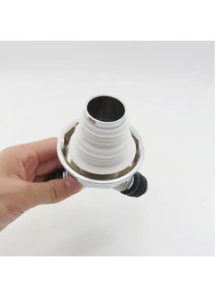 Rasdion Rasdion Bathroom Floor Drain Connector Assembly Drainer for Washing Machine Outlet Pipe Connector YModel with Coupling  - Image 3