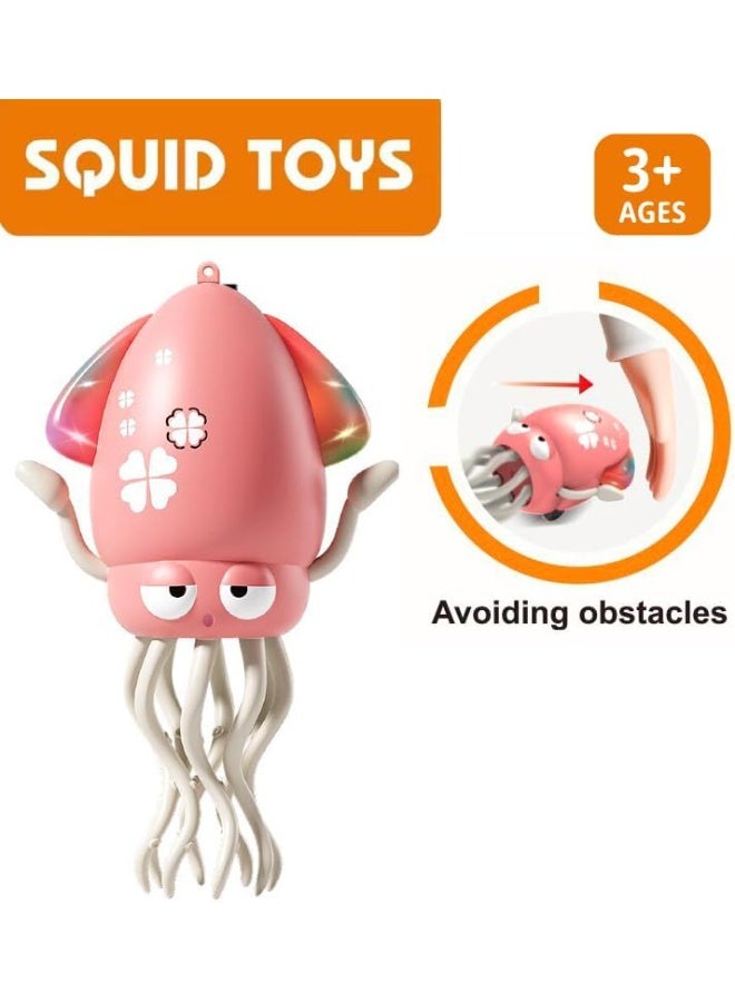 Twisoo Rechargeable Electronic Sensing Crawling Crab Baby Toy – Musical Interactive Obstacle Sensor Toys with LED Lights, Crazy 8-Leg Wiggly Robotic Educational Toy for Kids & Toddle - Image 5