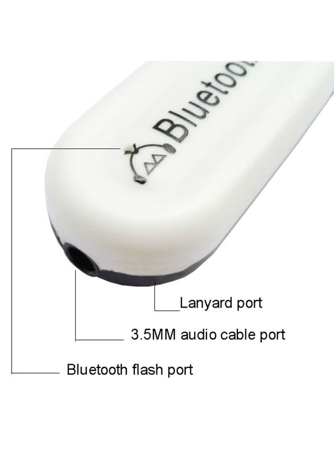 BURAQ B10 Dual Output USB Wireless Bluetooth Audio Receiver AUX Bluetooth Adapter  - Image 2
