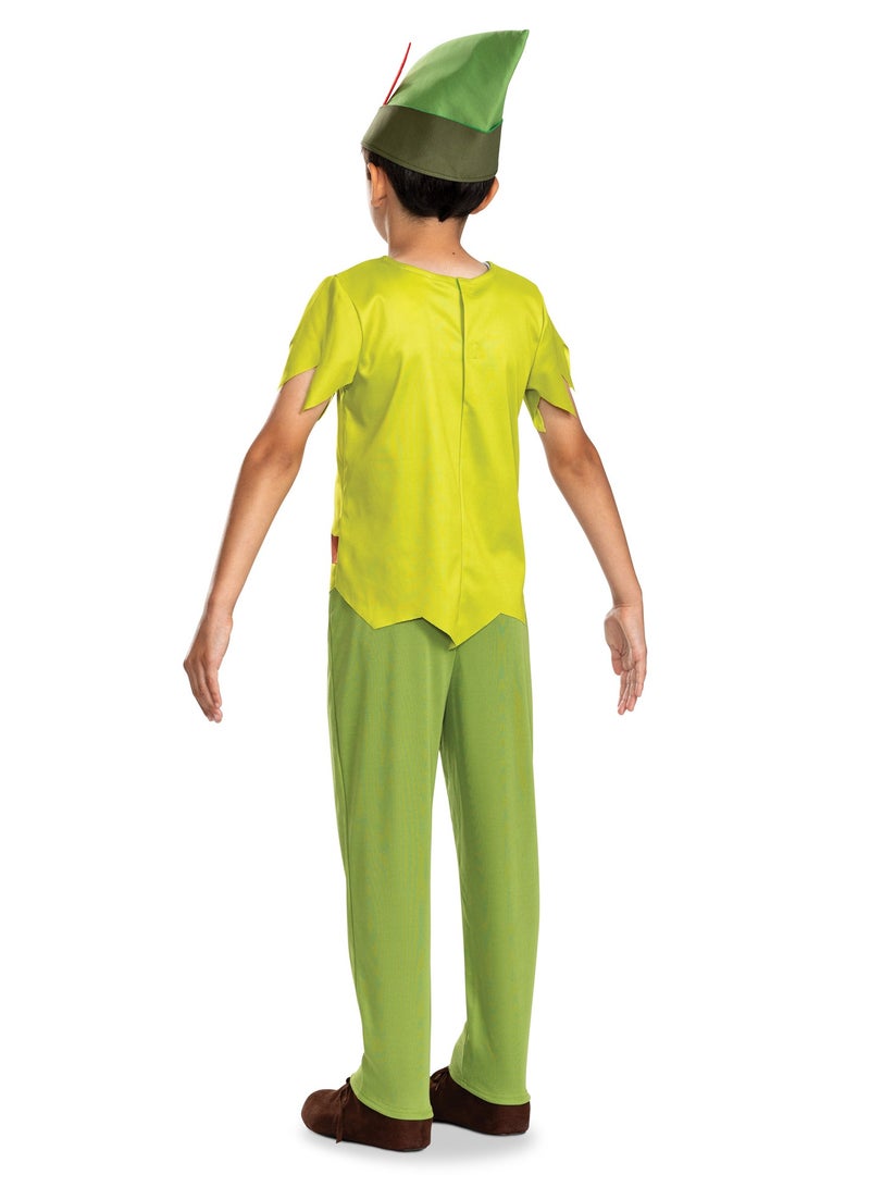 Party Centre Peter Pan Child Classic Costume, Storybook Costume - Image 2