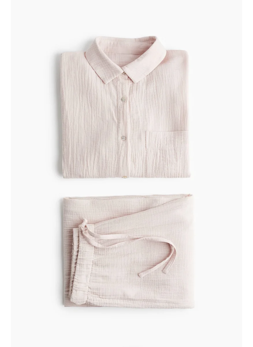 اتش اند ام Cotton Muslin Pyjamas