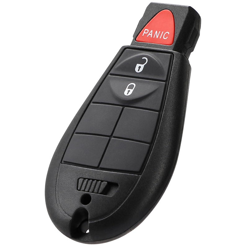 HelloAuto Key Fob Replacement Keyless Entry Remote Car Key Fob for 2008-2012 Dodge Grand Caravan Challenger Charger Durango for Ram 3 Button M3N5WY783X 433Mhz - Image 1