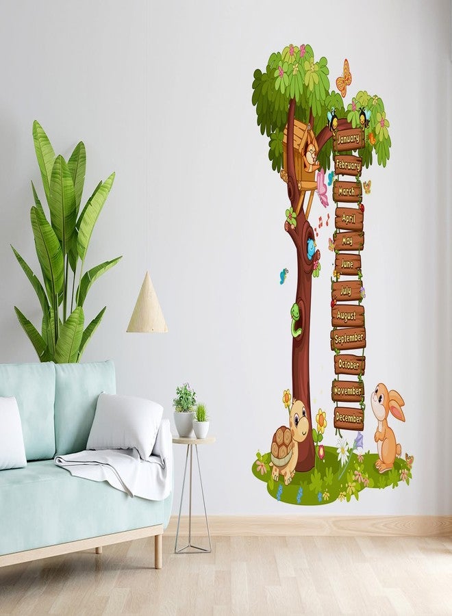 INFINITY INTERIORS Hight Chart PVC Self Adhishive Self-Adhesive Stickers For Home,Office, School,Nursury, Size 24X36 Inch. (Wall Sticker_06) - Image 3