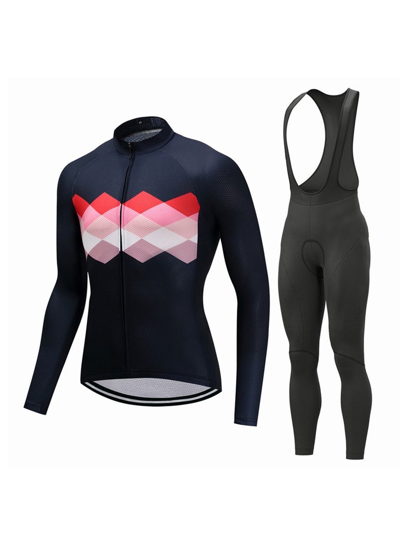 KUYING Outdoor Mountain Bike Road Bike Riding Suit Set 