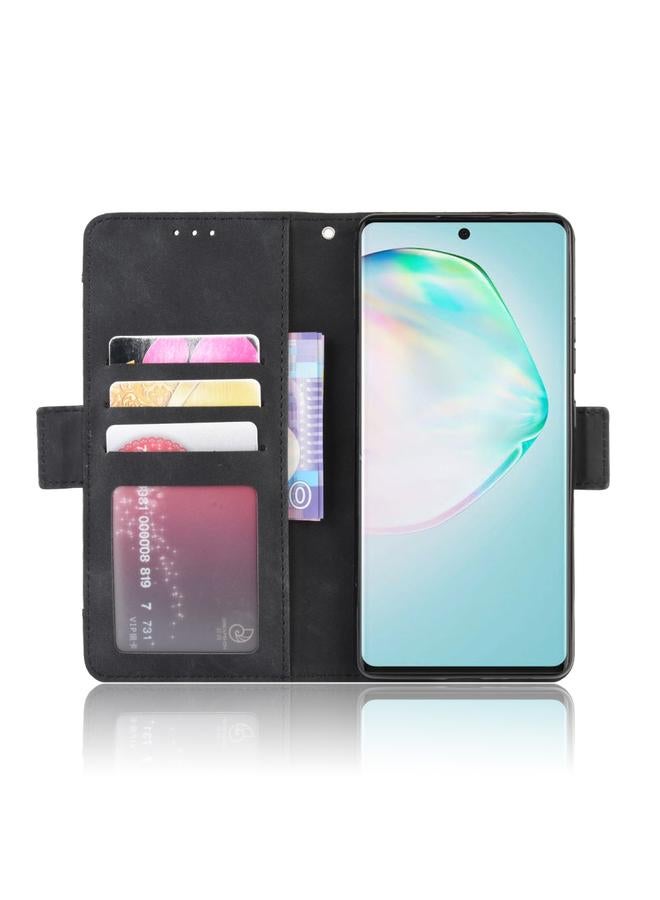 Zaboon Case For Galaxy S10 Lite / A91 / M80s Wallet Style Skin Feel Calf Pattern Leather Case with Separate Card Slots & Holder & Wallet & Photo Frame - Image 5