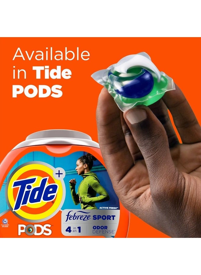 Tide Plus Febreze Sport Odor Defense HE Turbo Clean Liquid Laundry Detergent 94 Loads 132 fl oz  - Image 5