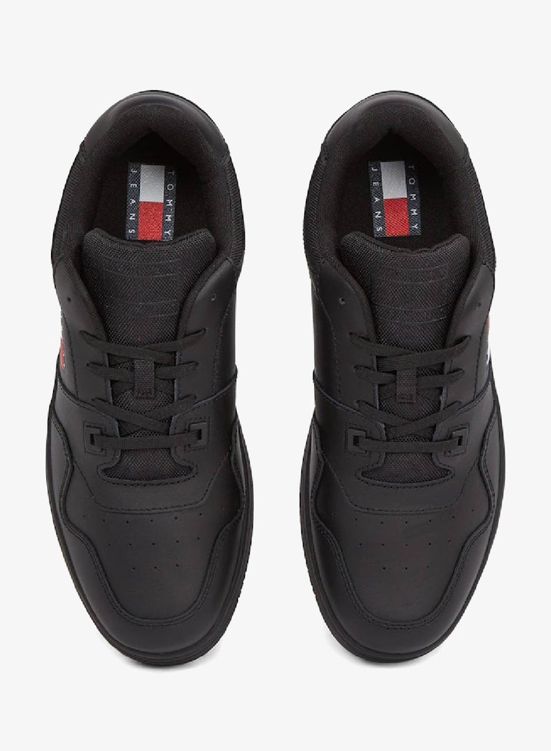 TOMMY JEANS Essential Retro Basketball Sneakers - Image 4