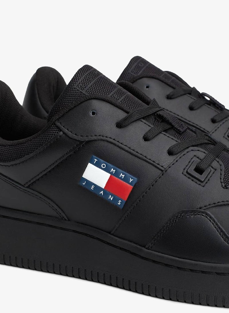 TOMMY JEANS Essential Retro Basketball Sneakers - Image 5