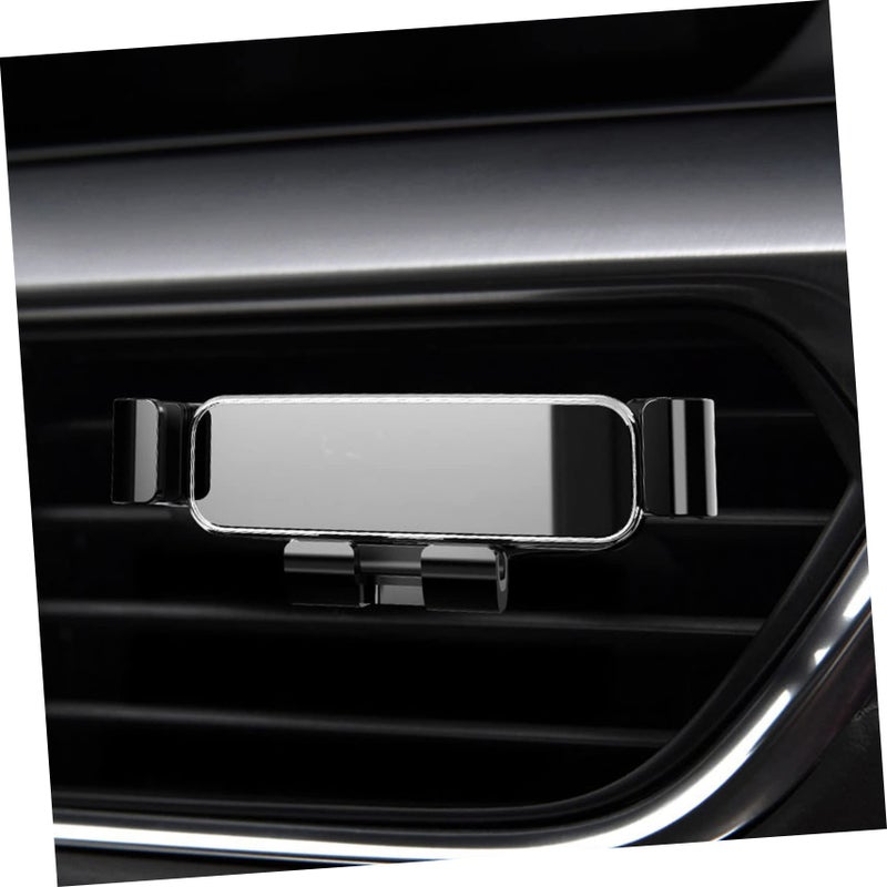 Rotating Car Phone Holder 2 Pack One Handed Operation Fits Standard Vents Black - Image 5