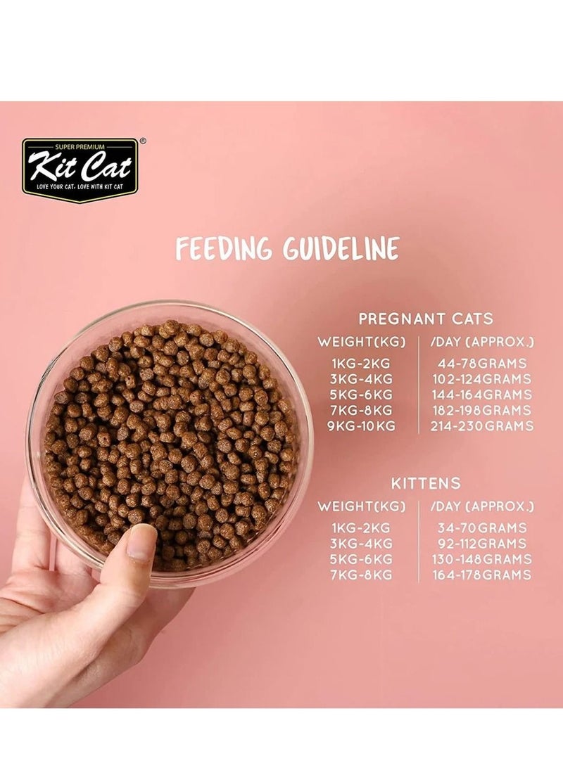 Kit Cat No Grain Kitten Recipe Dry Food 1Kg - Image 4