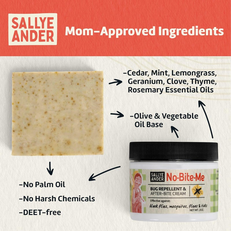 SALLYEANDER No Bite Me! Cream & Soap Set - Image 4