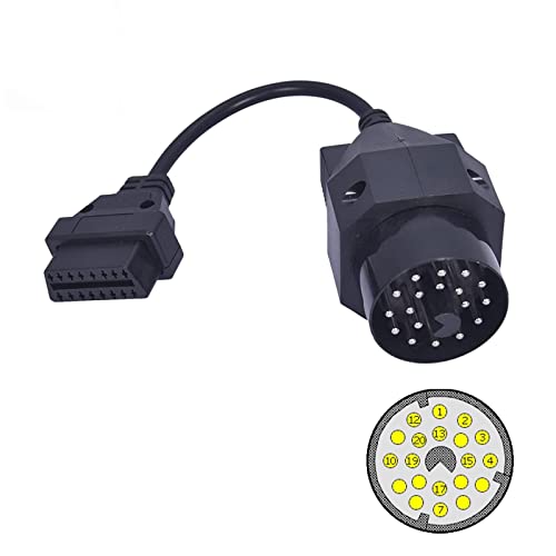 Ancel ANCEL Obd2 Female to 20 Pin Extension Convert Adapter OBD1 to OBD II Cable for 20 Pin E31 E32 E34 E36 E39 E38 E53 X 5 Z3 - Image 4