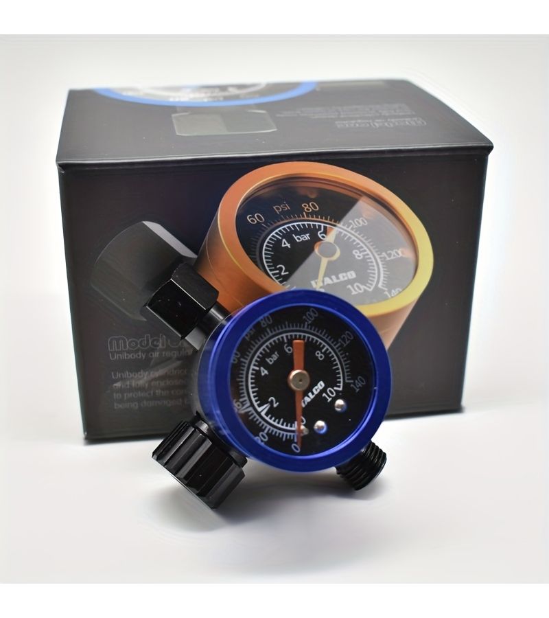 Spray Gun Pressure Regulator with Gauge for Automotive Air Supply 1 4 Inch Inlet Outlet Model F 35 - Image 5