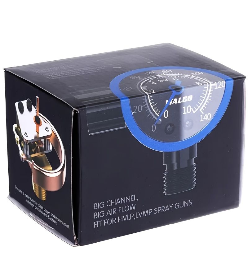 Spray Gun Pressure Regulator with Gauge for Automotive Air Supply 1 4 Inch Inlet Outlet Model F 35 - Image 4
