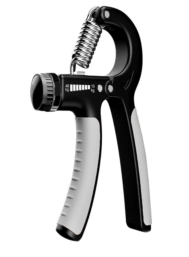 COOL INDIANS COOL INDIAN Hand Grip Workout Strengthener, Adjustable Hand Gripper for Men & Women for Gym Workout Hand Exercise Equipment to Use in Home for Forearm Exercise, Finger Power Gripper (GREY) - Image 1
