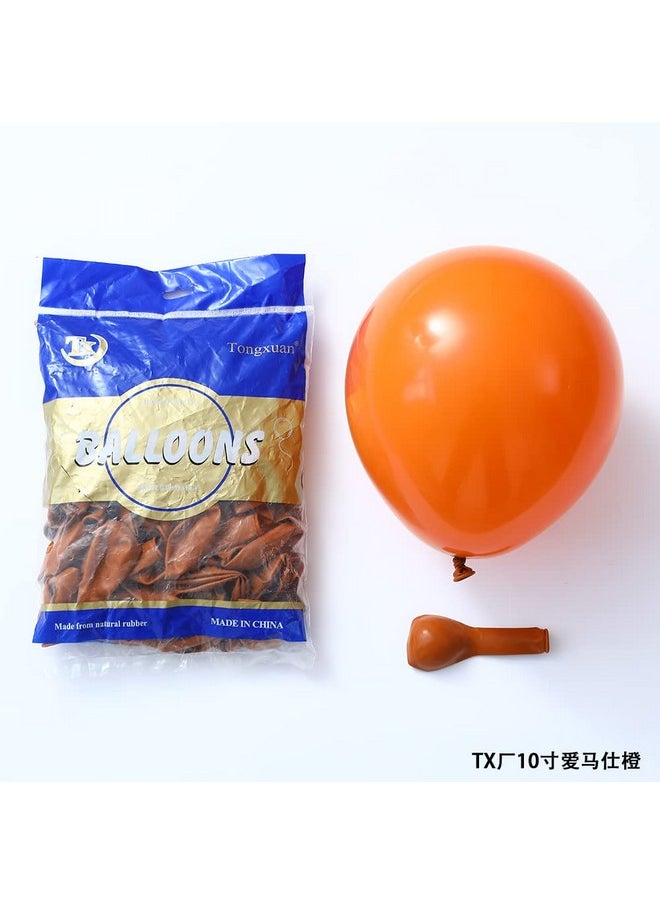 BALONAR - Little Pumpkin Balloon Garland Kit With 140Pcs 18/10/5Inch Dusty Gary Orange Rose Gold Nude Latex Balloons With For Boho Fall Thanksgiving Autumn Birthday Baby Shower Party Decorations(Orange) - Image 1