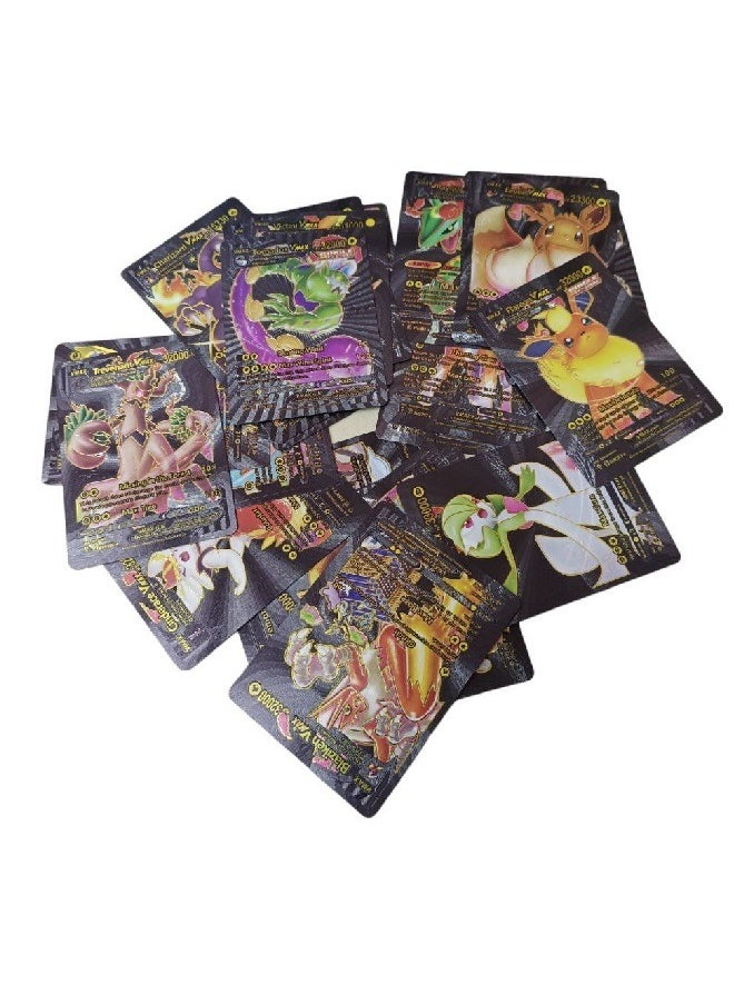 Pokemon Pokemon Cards Assorted 25 PCS Black Foil Cards  - Image 3