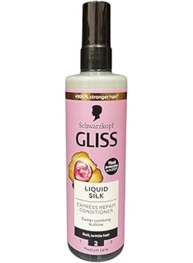 Schwarzkopf Gliss Liquid Silk Express Repair Conditioner 200ml