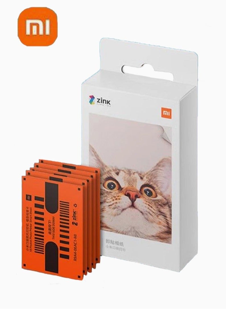 Xiaomi Printing Paper, Photo Paper Self Adhesive 3 Inches (50pcs) - Image 1