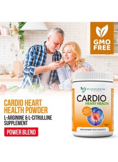 DOCTOR RECOMMENDED SUPPLEMENTS Cardio Heart Health Powder – L-Arginine Supplement 5000mg & L-Citrulline 1000mg,16.82 oz  - Image 3
