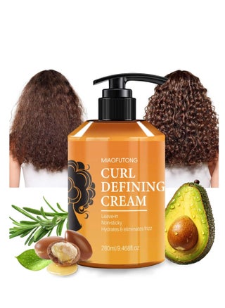 Morocco Curl Defining Cream, 280ml Morocco Dynamic Elastin - Long-Lasting Styling Volume Moisturizing Elasticity, Wavy Hair Anti Frizz Curl Cream - pzsku/ZBD0542A96C4F2D38452EZ/45/_/1739603058/d42fcf7b-87b2-4d4b-b30d-61eb3ade35b2
