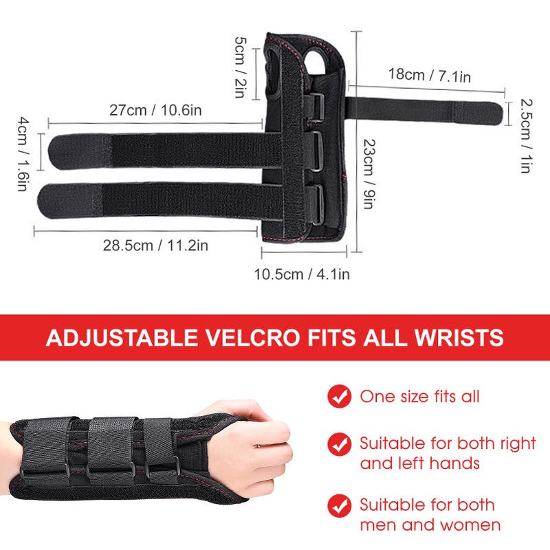 1pc Carpal Tunnel Wrist Splint Wrist Support Brace for Wrist and Hands Relief - Image 2