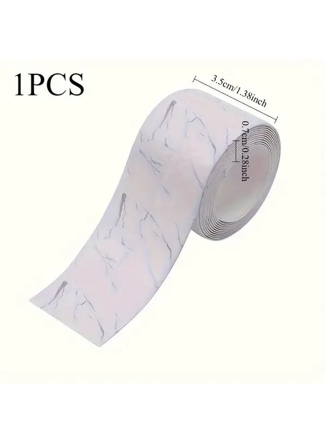 Light Marble Caulk Strip Self Adhesive Sealant Tape For Kitchen Countertops Sinks Bathroom - Image 4