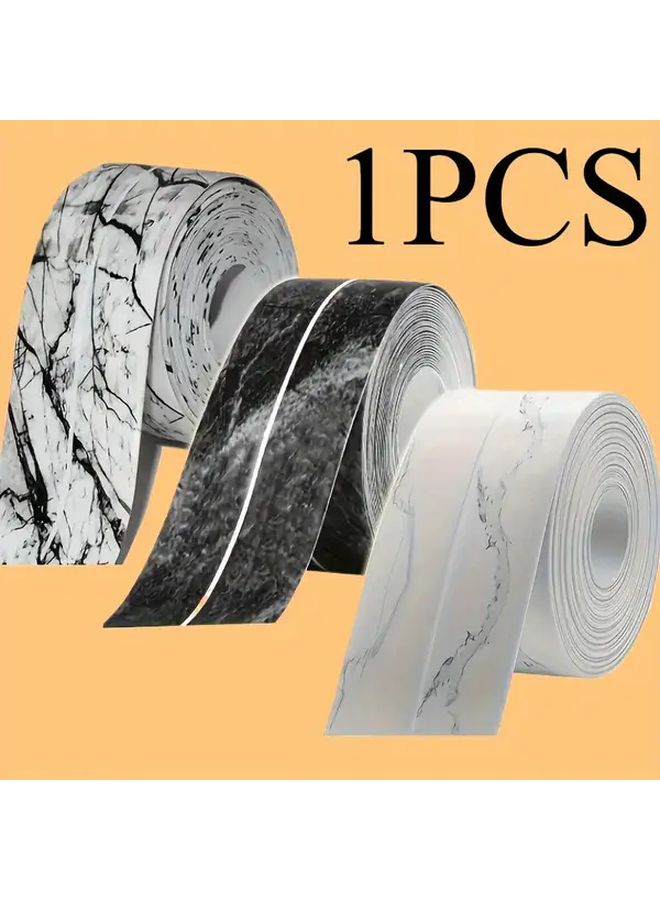 Light Marble Caulk Strip Self Adhesive Sealant Tape For Kitchen Countertops Sinks Bathroom - Image 2