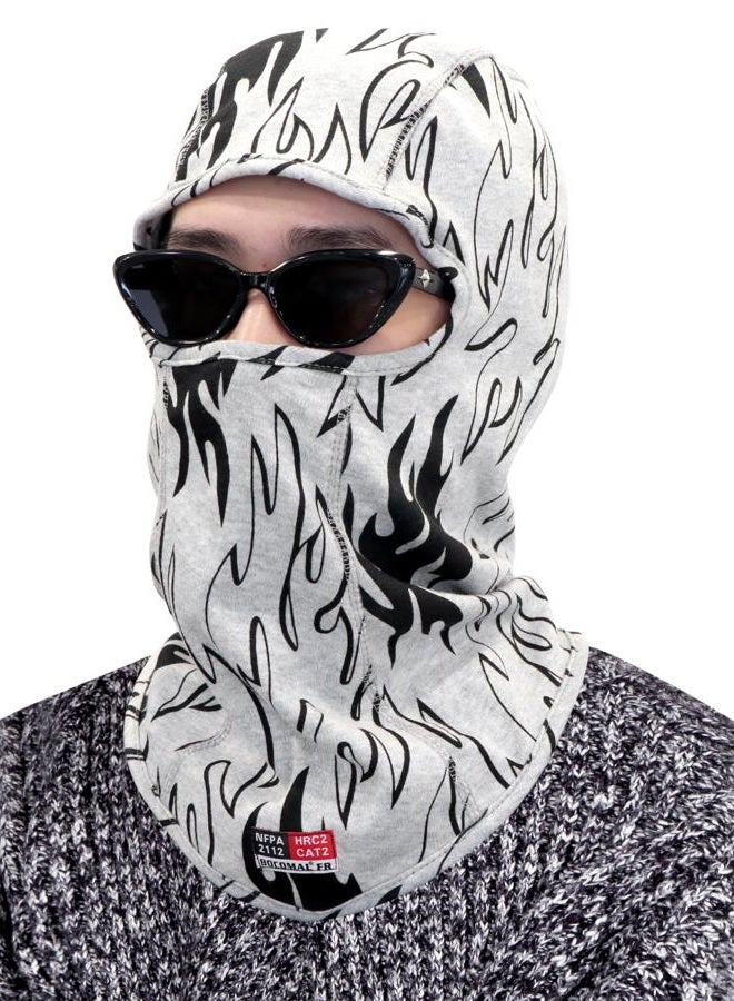BOCOMAL FR Balaclava Face Mask 7oz Flame Resistant Covering Welding Hood Arc Rated NFPA2112 CAT2 One Size - Image 1
