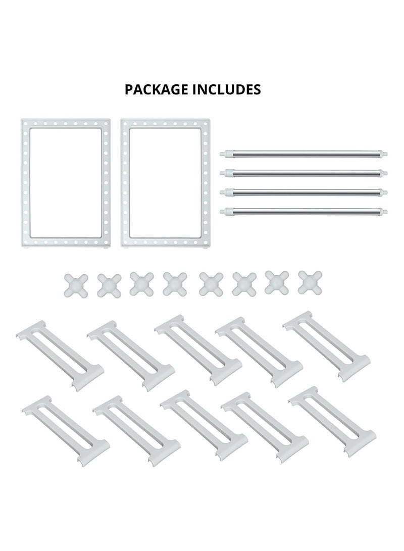 2 Tiers Expandable Stainless Steel Kitchen Storage - Image 5