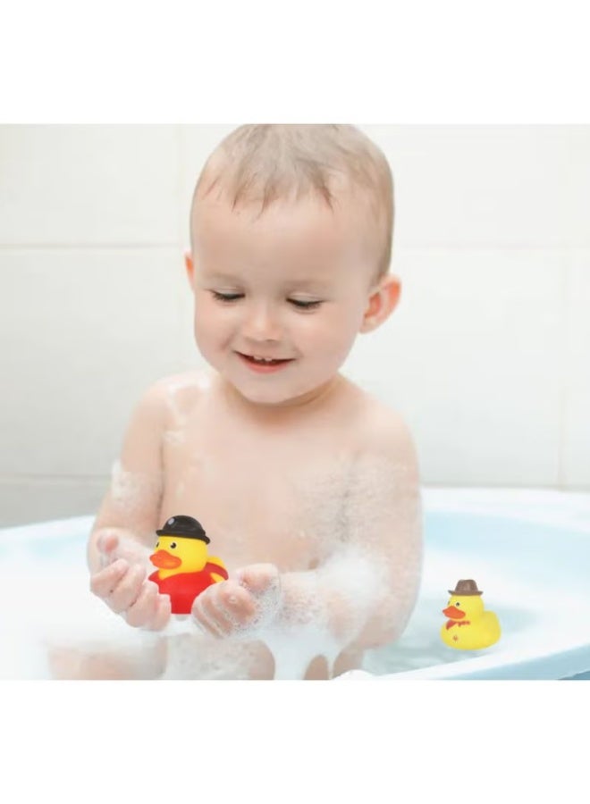 6-Piece Little Yellow Duck Bath Toys, Fun Role-Playing Water Toys for Kids, Ideal for Bath/Swimming/Water Play - Image 4