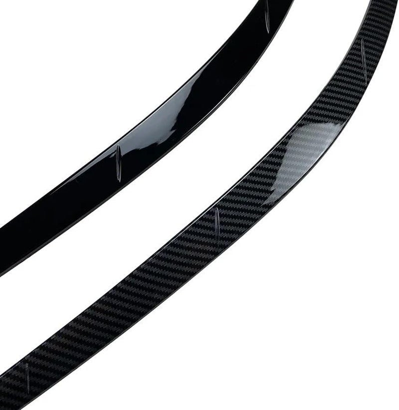 DEMULAX Gloss Black Headlight Eyelid Trim for VW Tiguan MK1 - Image 2