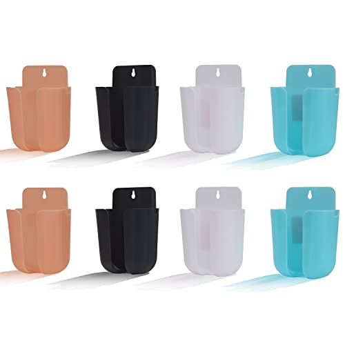 Primelife Plastic Mobile Charging Stand Key Holder, Cloth Hanger for Rumal, Toval Suitable for Wall Home Living Room, Kitchen, Bathroom, Office, School - Multicolor (PH-Prime - 8) - Image 1