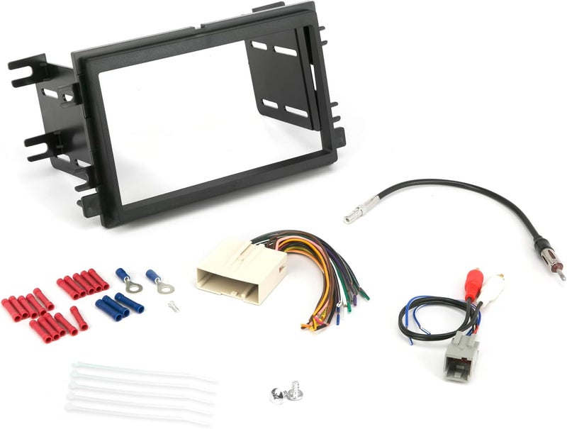 Scosche ICFD6BN Double DIN Radio Install Dash Kit - Image 1