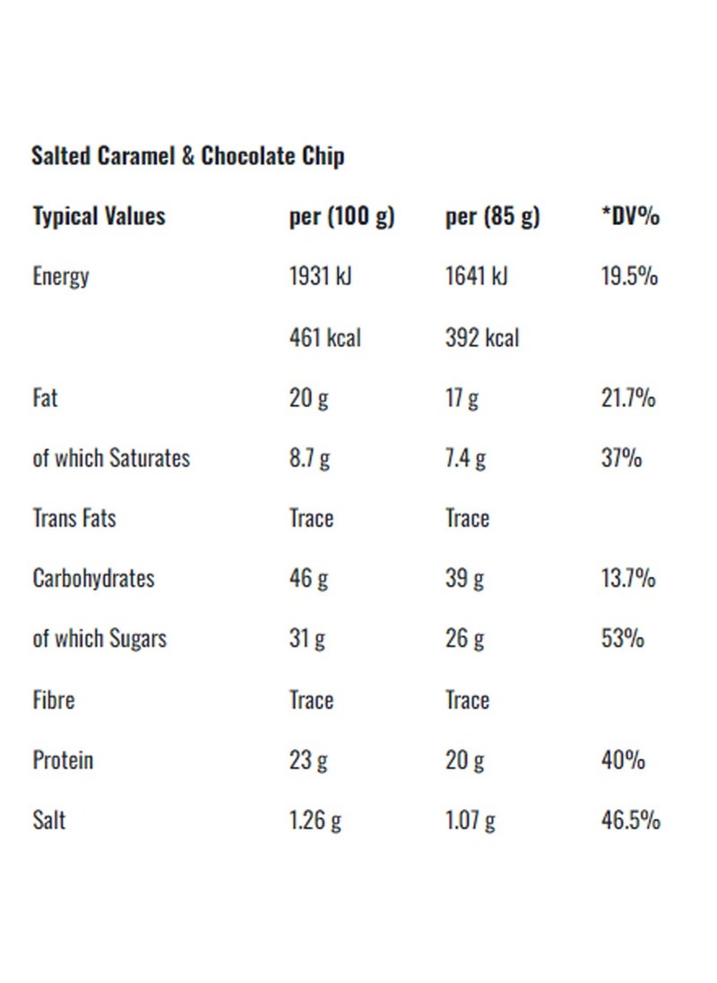 Applied Nutrition Critical Cookie - Salted Caramel - (Box of 12 Pieces)  - Image 3