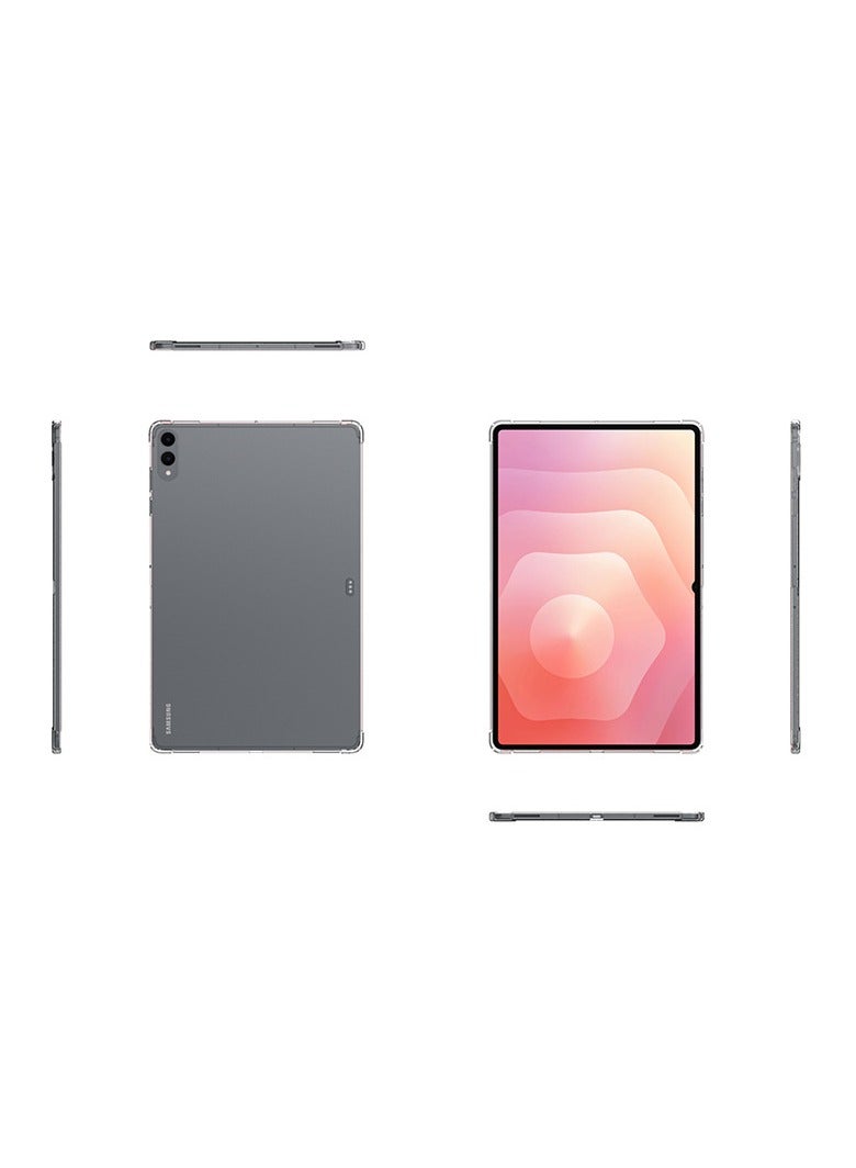 غلاف لوح شفاف متوافق مع Samsung S11 Ultra 14.6 إنش (2025)، وسائد هوائية من TPU في الزوايا، غطاء ناعم مقاوم للصدمات - Image 4
