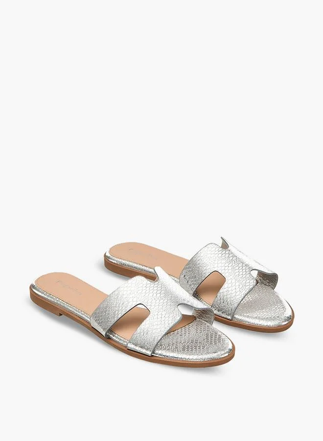Paprika Women Textured Slip-On Sandals Ramadan Collection