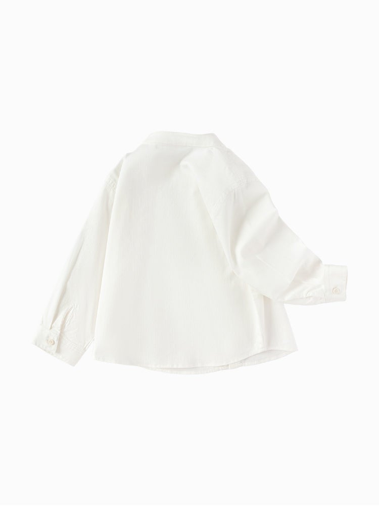 بالابالا قميص بربطة عنق كاروهات قابلة للإزالة للأولاد - Image 5