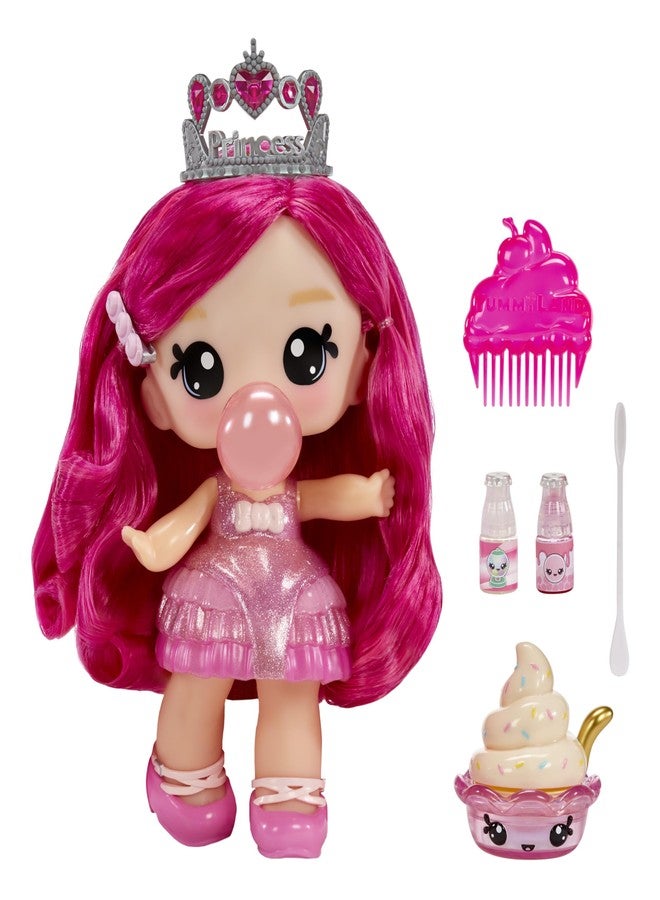 Yummiland Large Doll + Lipgloss Pet- Bianca Bubblegum, Age 4+ - Image 2
