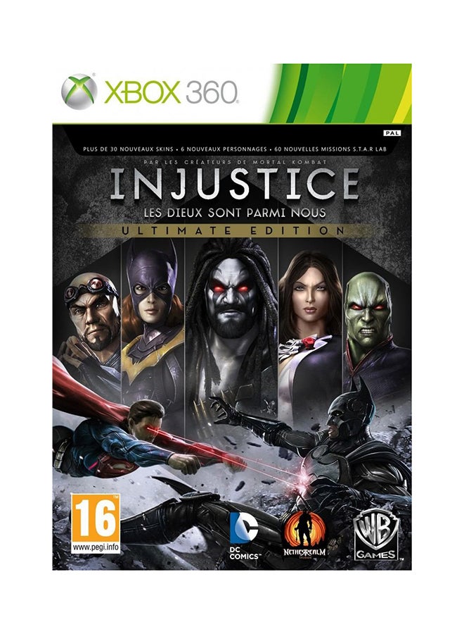 WB Games Injustice Ultimate Edition (Intl Version) - Action & Shooter - xbox_360 - Image 1