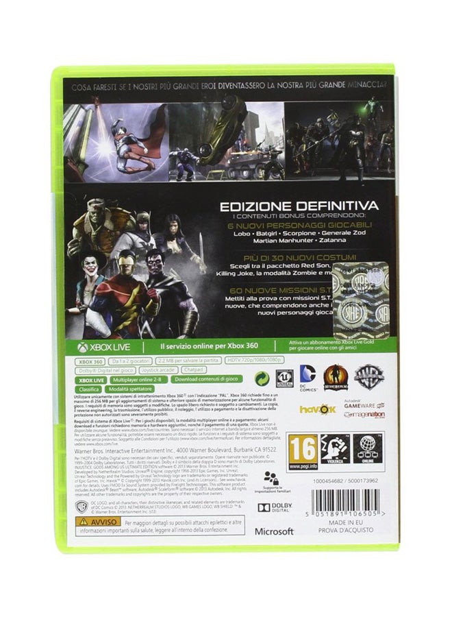 WB Games Injustice Ultimate Edition (Intl Version) - Action & Shooter - xbox_360 - Image 2