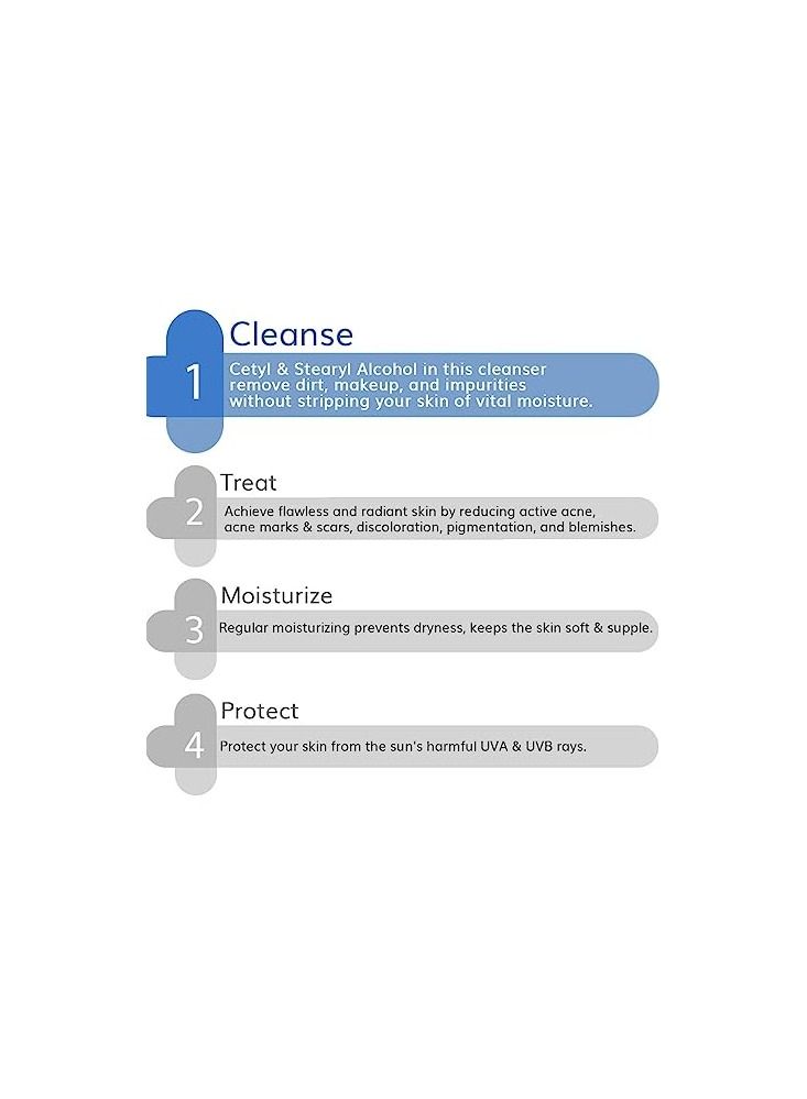 The Derma Co Creamy Face Cleanser, Gentle Skin Cleanser