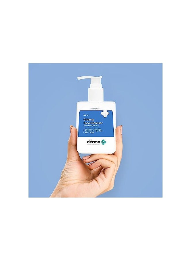 The Derma Co Creamy Face Cleanser, Gentle Skin Cleanser